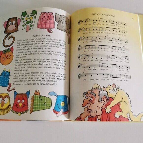 Illustrated Kids Book with Cats Kittens , Nursery Rhymes, Activities Stories - Picture 9 of 9